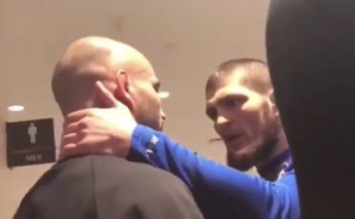 Бойцы UFC Нурмагомедов и Лобов едва не подрались в отеле