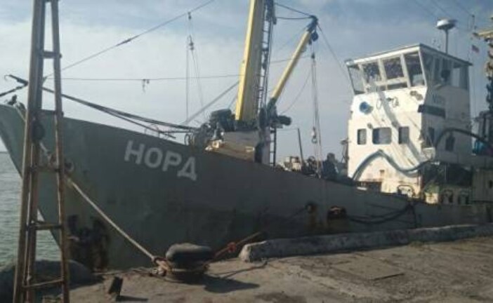 Капитан судна «Норд» ожидает избрания меры пресечения на Украине