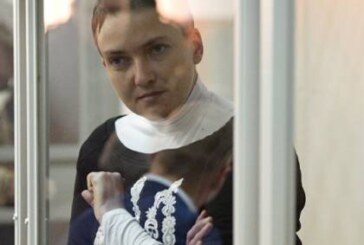 Савченко намерена голодать, пока ее не выпустят на свободу