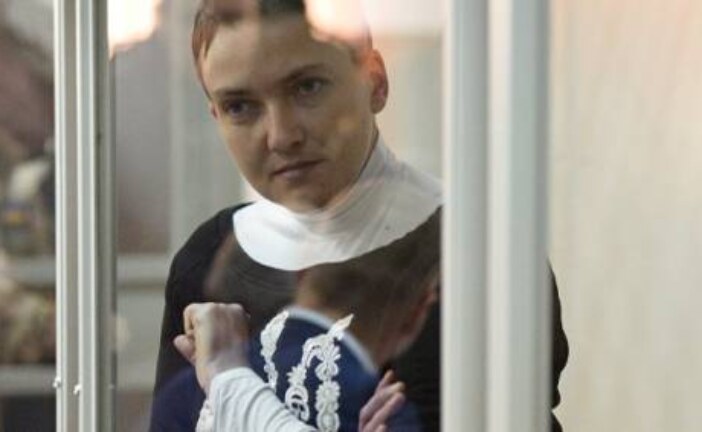 Савченко намерена голодать, пока ее не выпустят на свободу